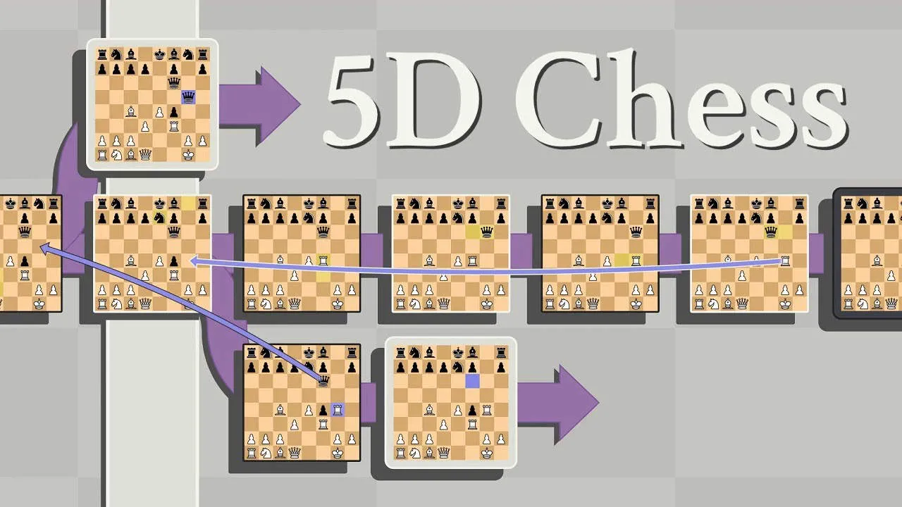 5D Chess With Multiverse Time Travel Gameplay Screenshot