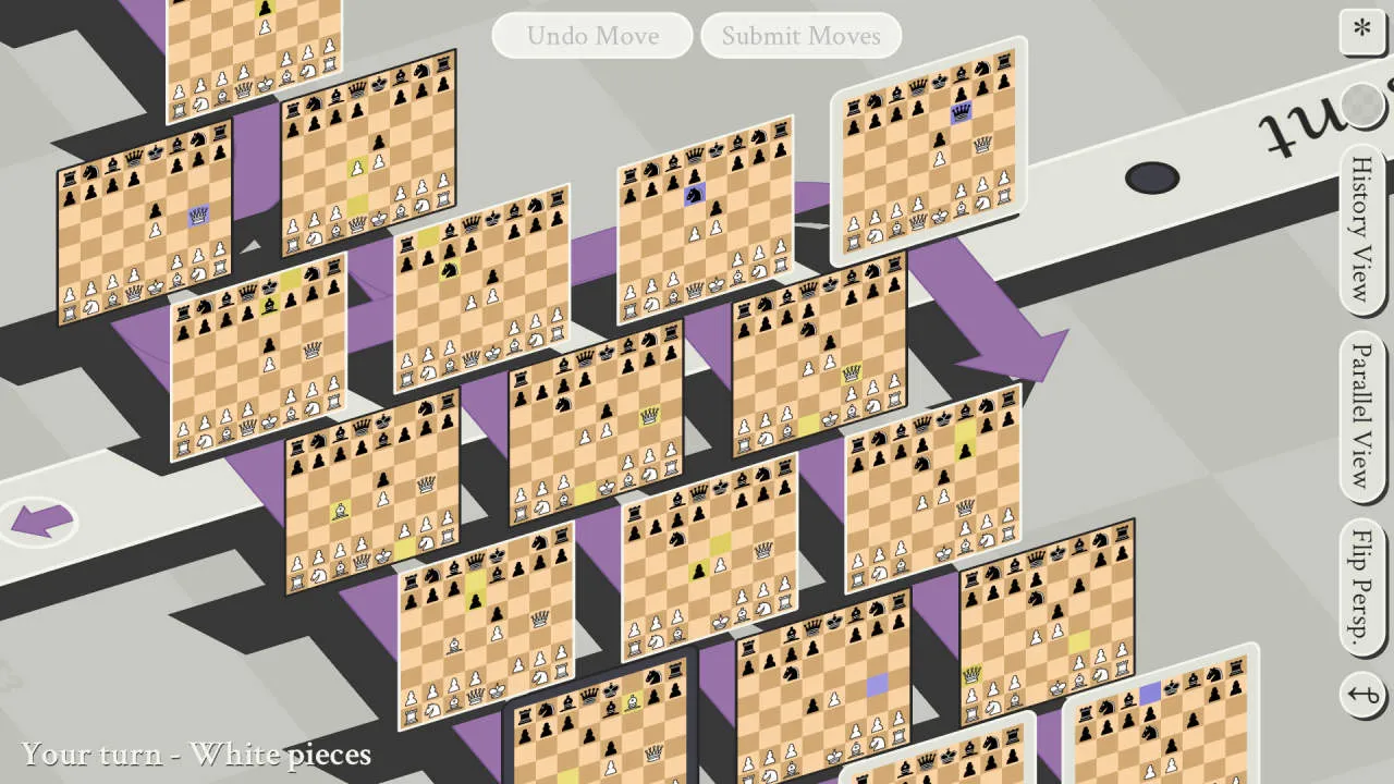 5D Chess With Multiverse Time Travel Gameplay Screenshot