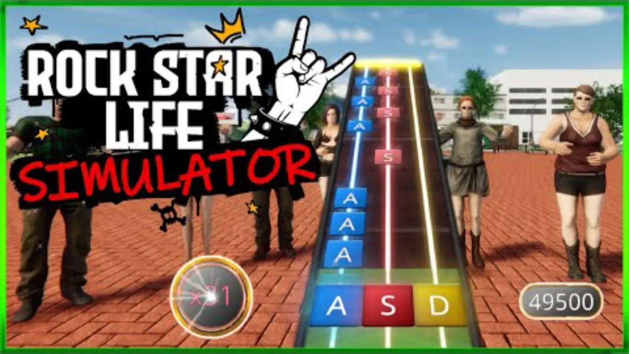 Rock Star Life Simulator Gameplay Screenshot