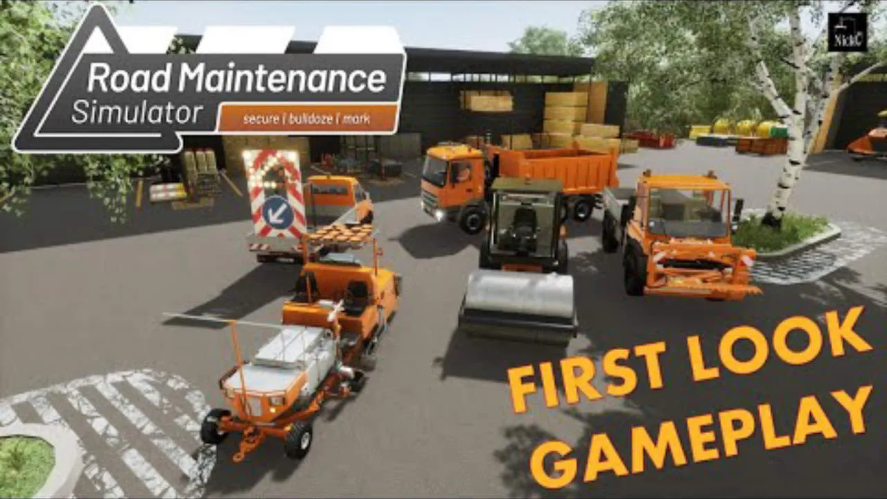 Road Maintenance Simulator Gameplay Screenshot