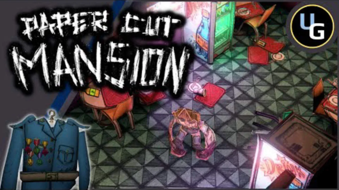 Paper Cut Mansion Gameplay Screenshot