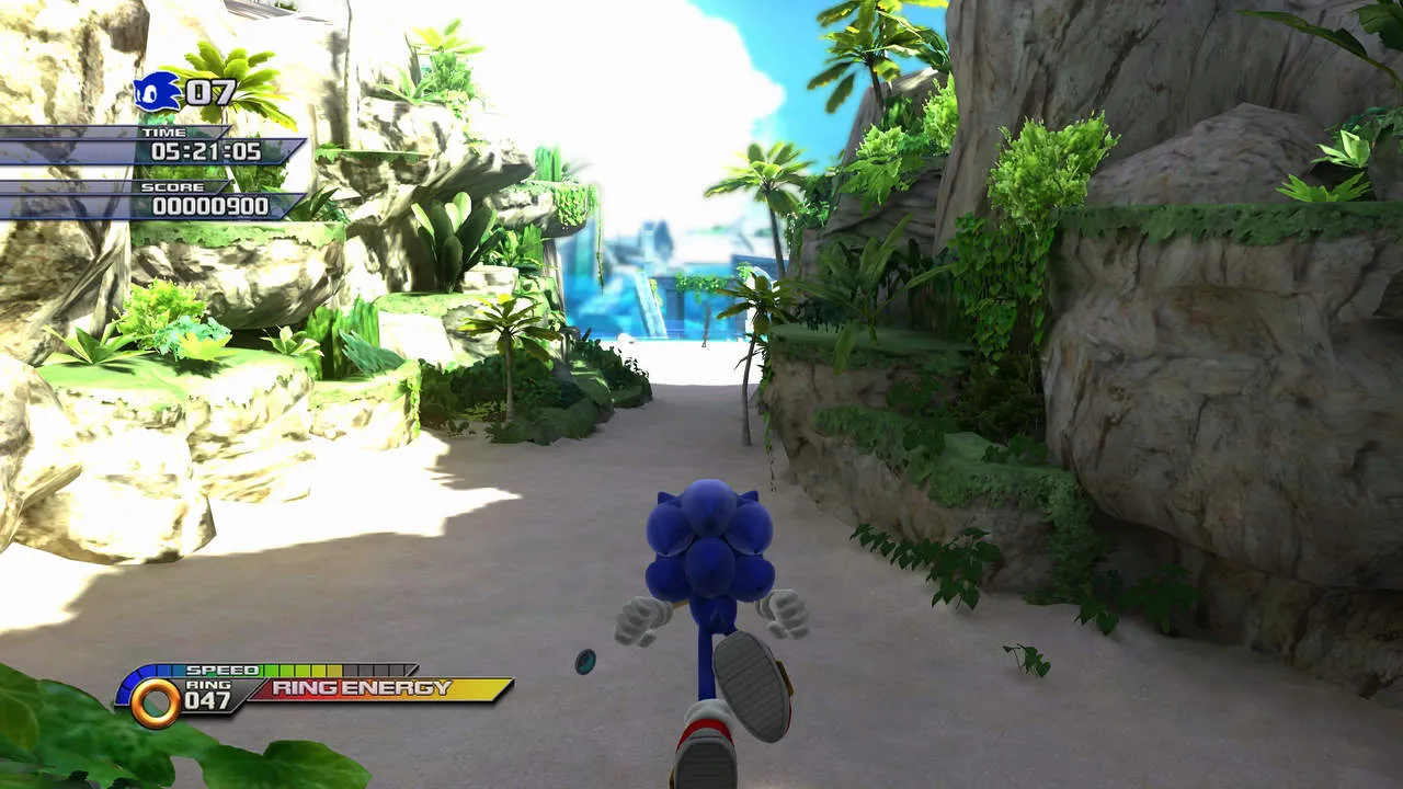 Sonic Unleashed Gameplay Screenshot