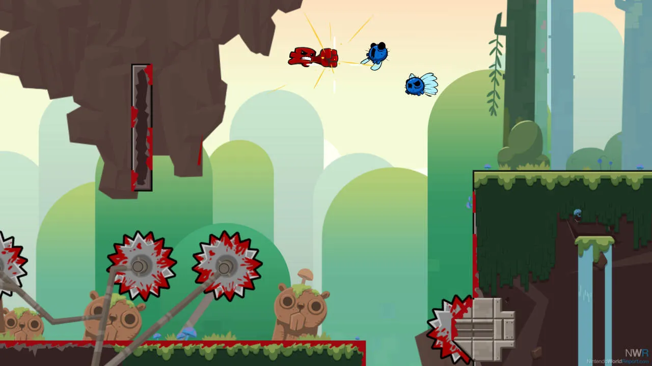 Super Meat Boy Gameplay Screenshot
