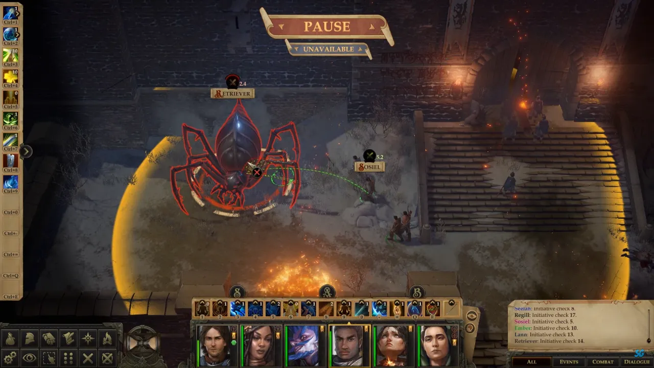Pathfinder: Wrath of the Righteous Gameplay Screenshot