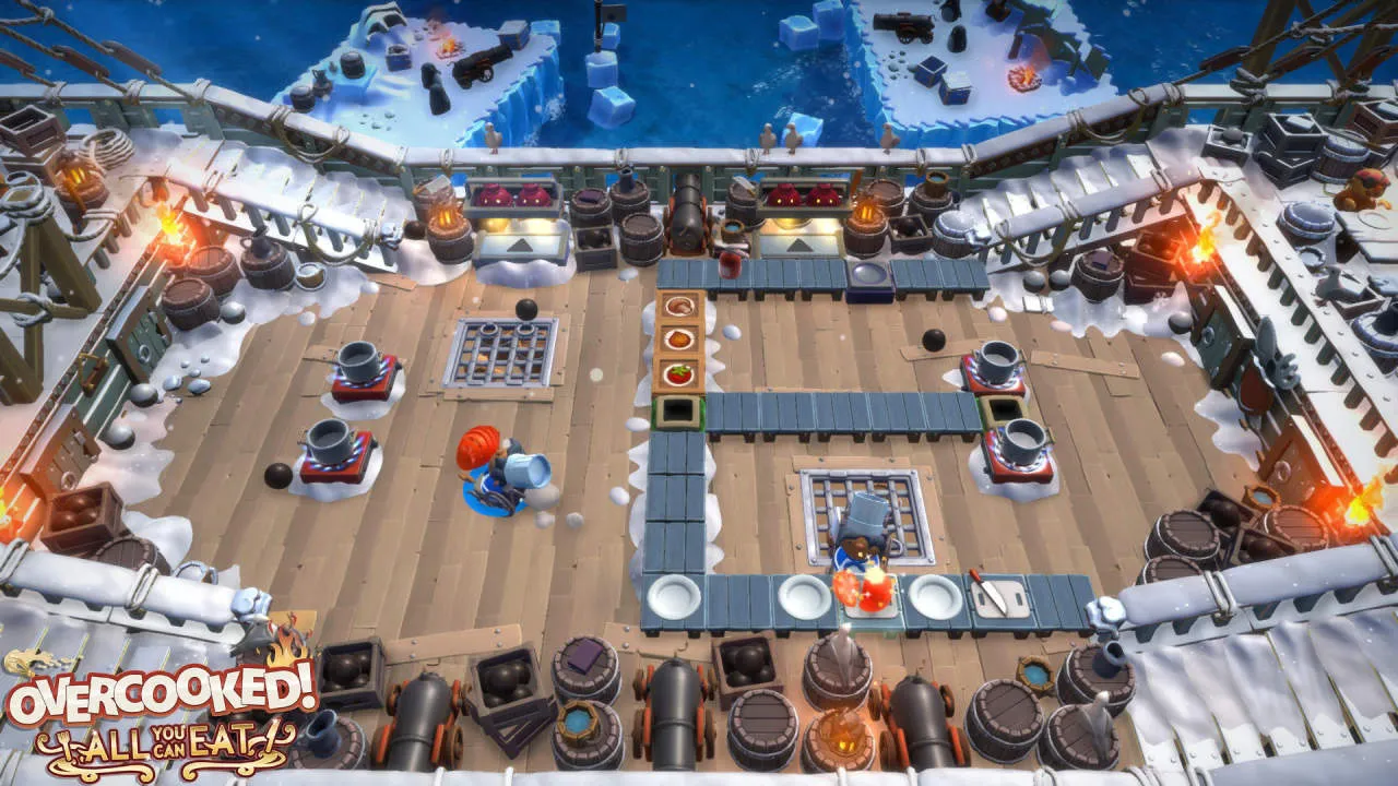 Overcooked! All You Can Eat Gameplay Screenshot