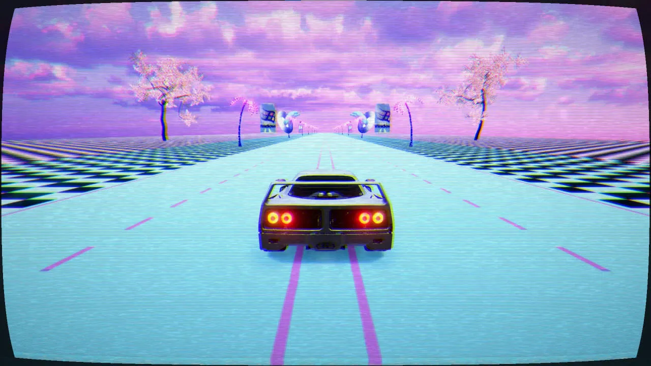 Retrowave Gameplay Screenshot