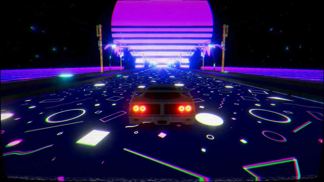 Retrowave Gameplay Screenshot