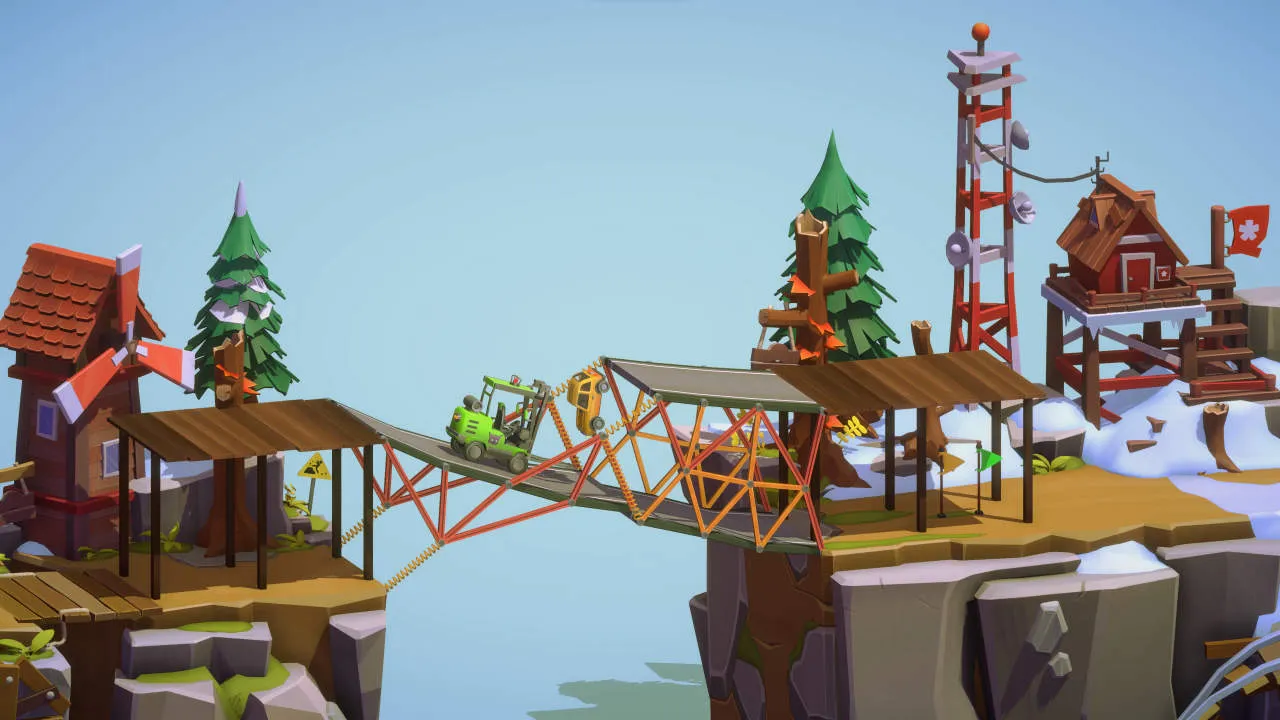 Poly Bridge 3 Gameplay Screenshot