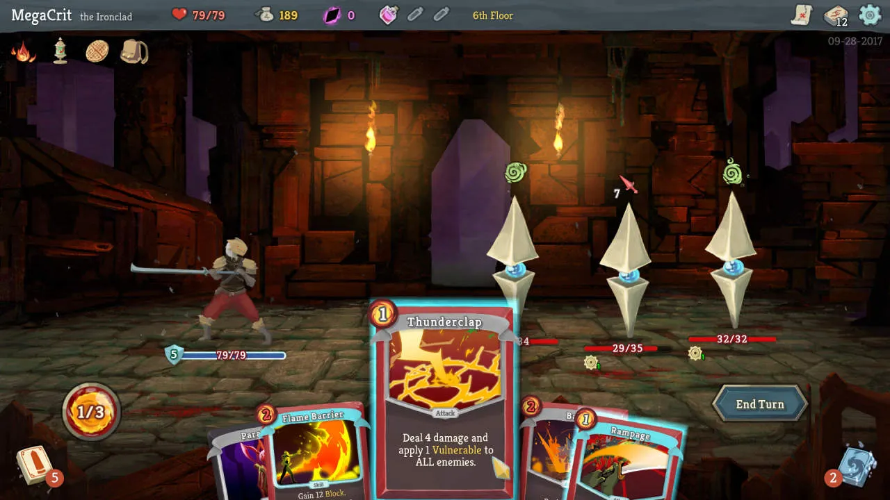 Slay the Spire Gameplay Screenshot