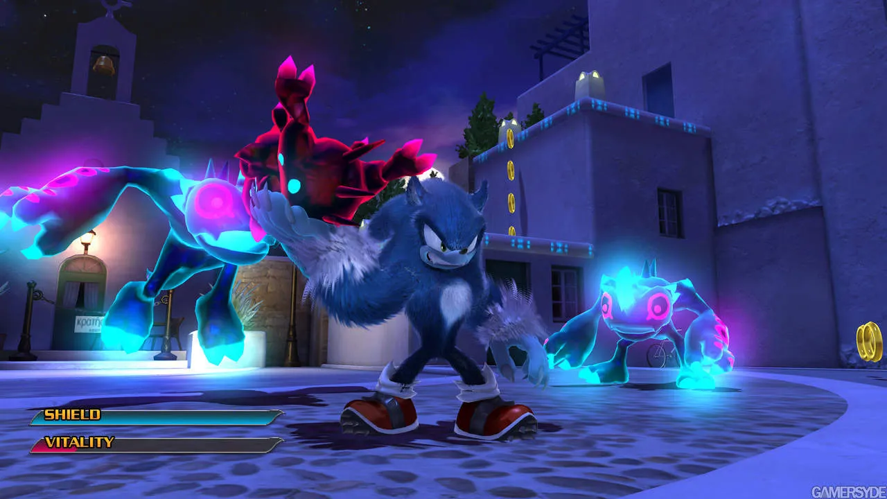 Sonic Unleashed Gameplay Screenshot