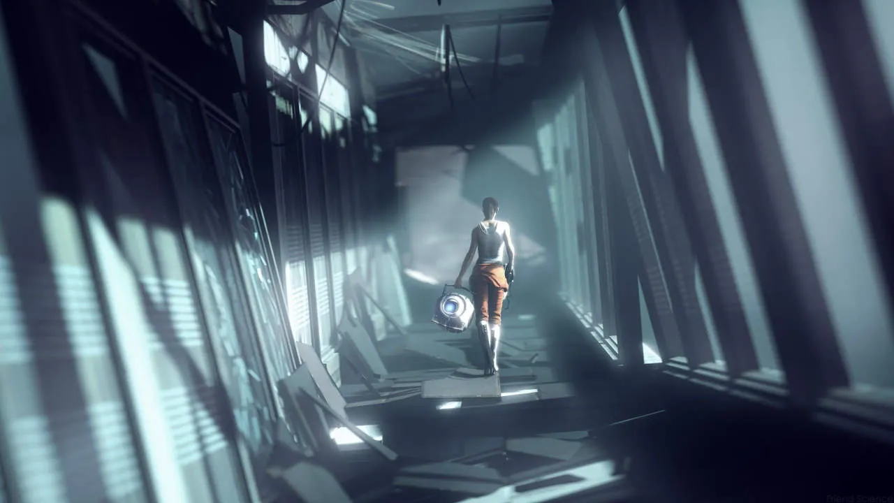 Portal 2 Gameplay Screenshot