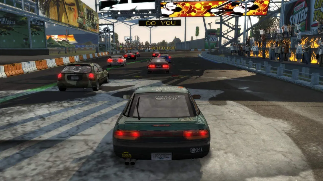 Need for Speed: Pro Street Gameplay Screenshot