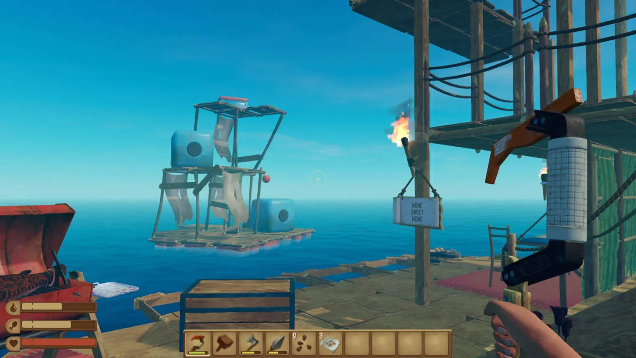 Raft Gameplay Screenshot