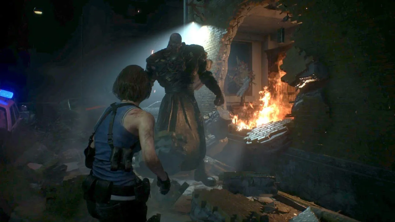 Resident Evil 3 Gameplay Screenshot