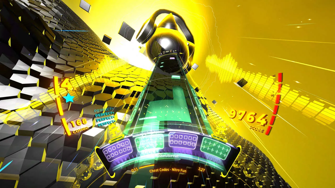 Spin Rhythm XD Gameplay Screenshot