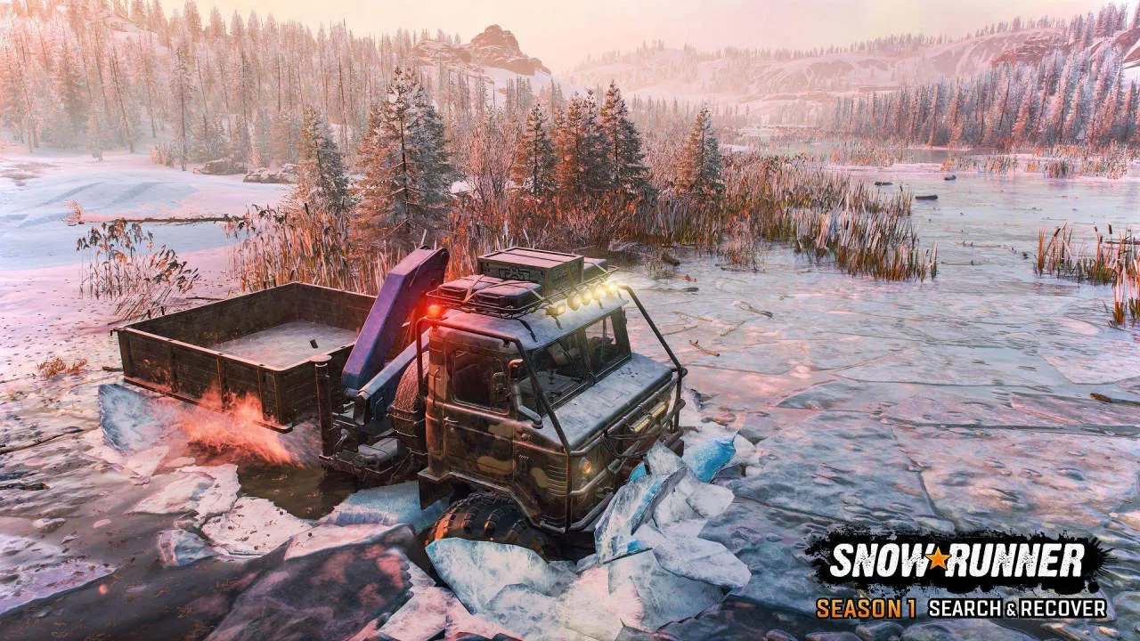 SnowRunner Gameplay Screenshot