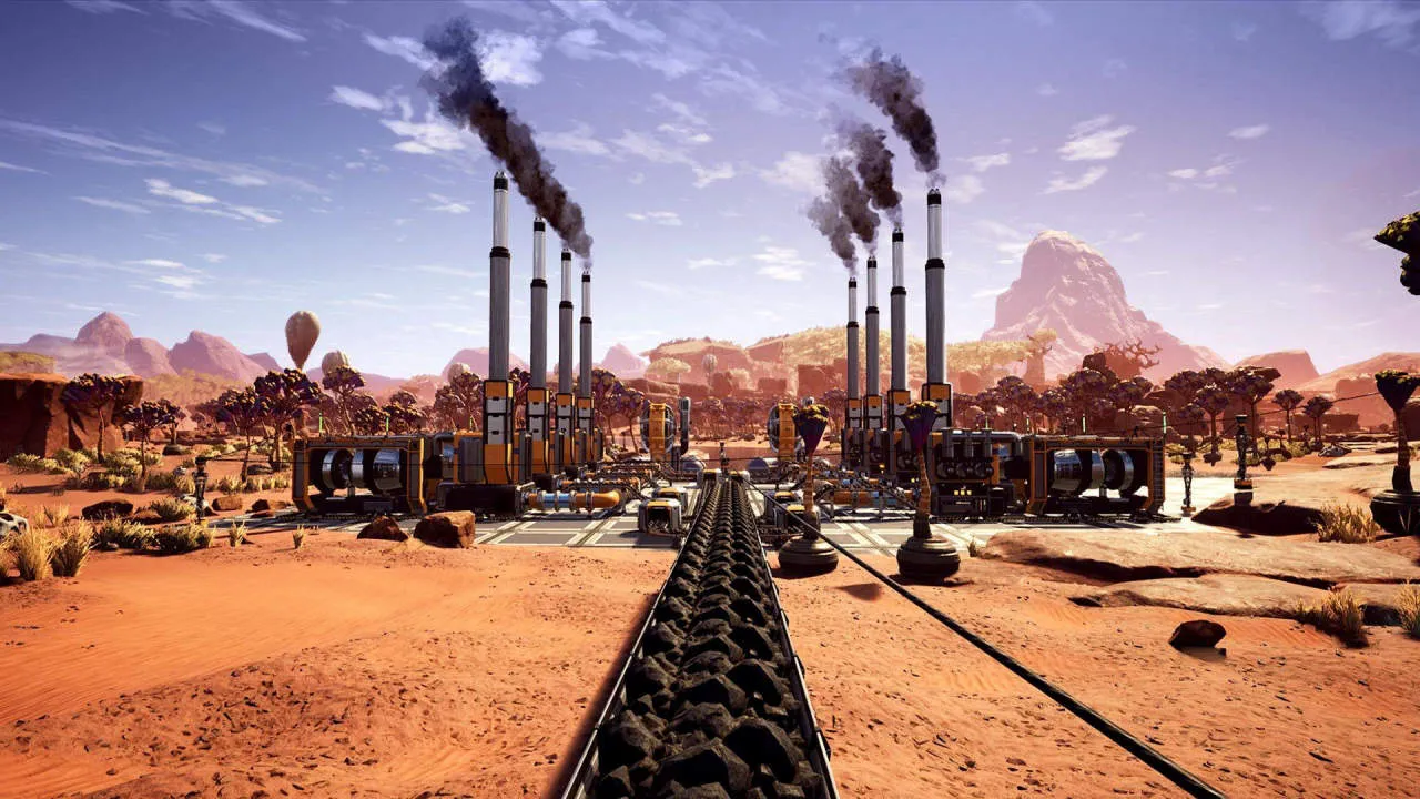 Satisfactory Gameplay Screenshot