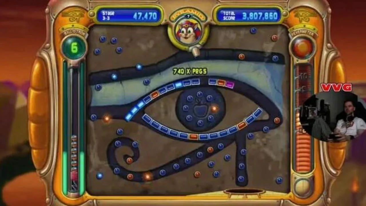 Peggle Deluxe Gameplay Screenshot