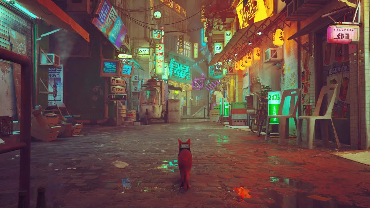 Stray Gameplay Screenshot