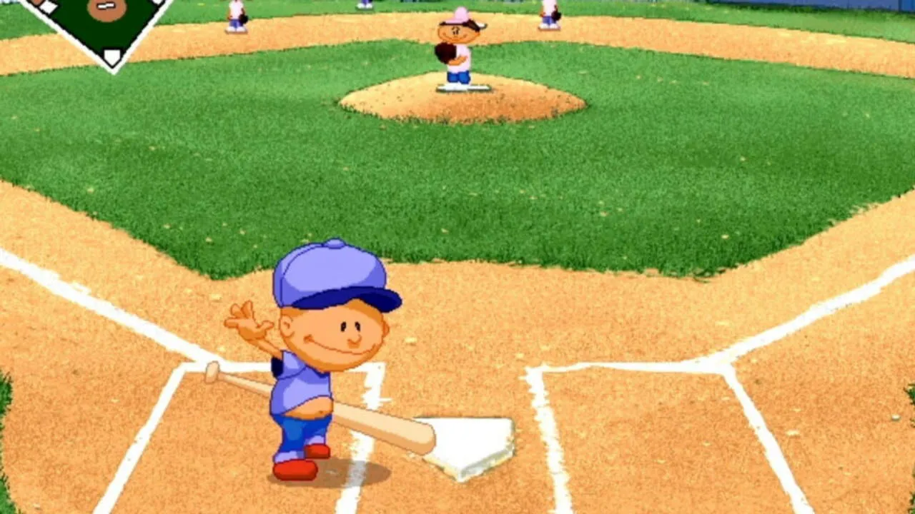Backyard Baseball ’97 Gameplay Screenshot