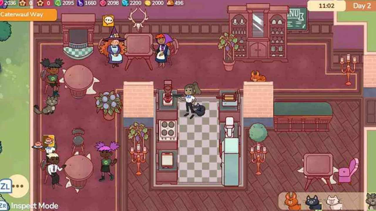 Cat Cafe Manager Gameplay Screenshot