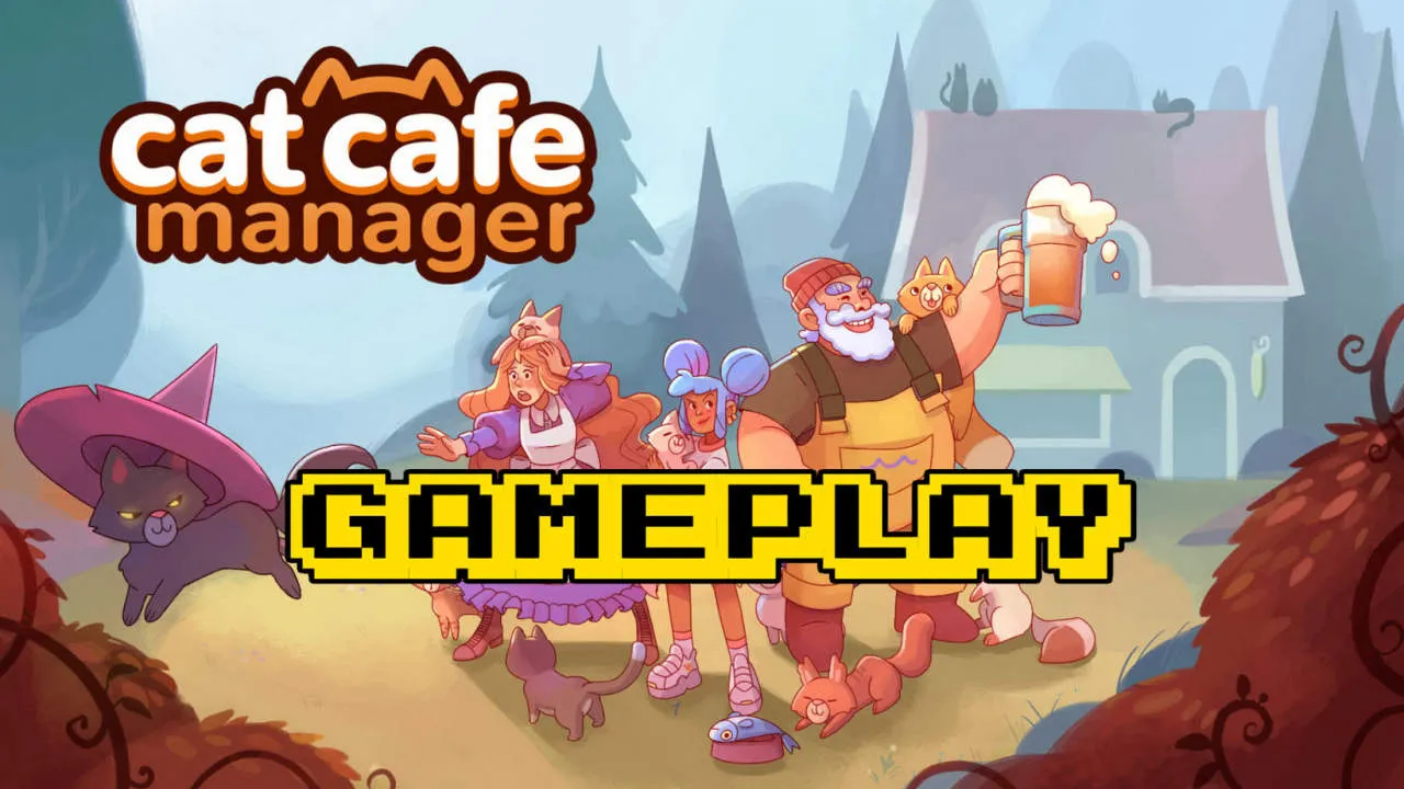 Cat Cafe Manager Gameplay Screenshot