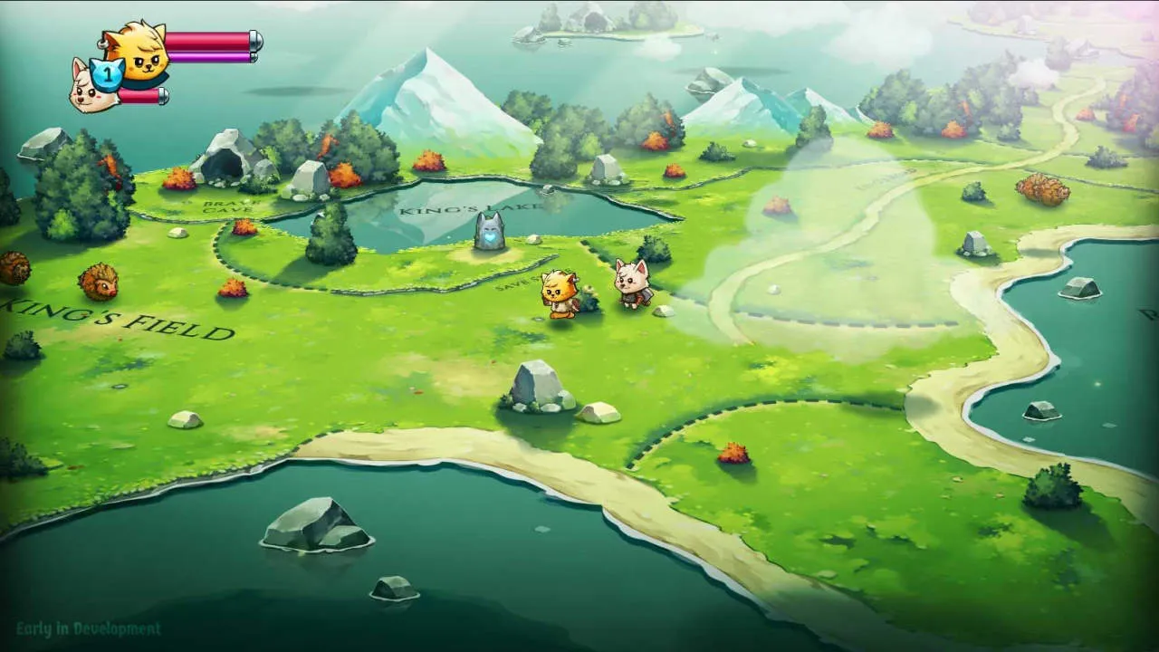 Cat Quest II Gameplay Screenshot