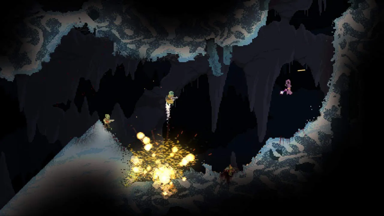Noita Gameplay Screenshot