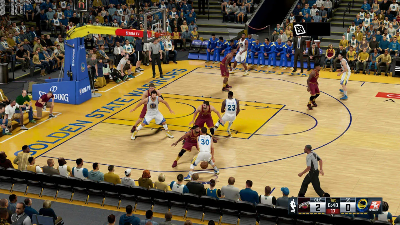 NBA 2K16 Gameplay Screenshot