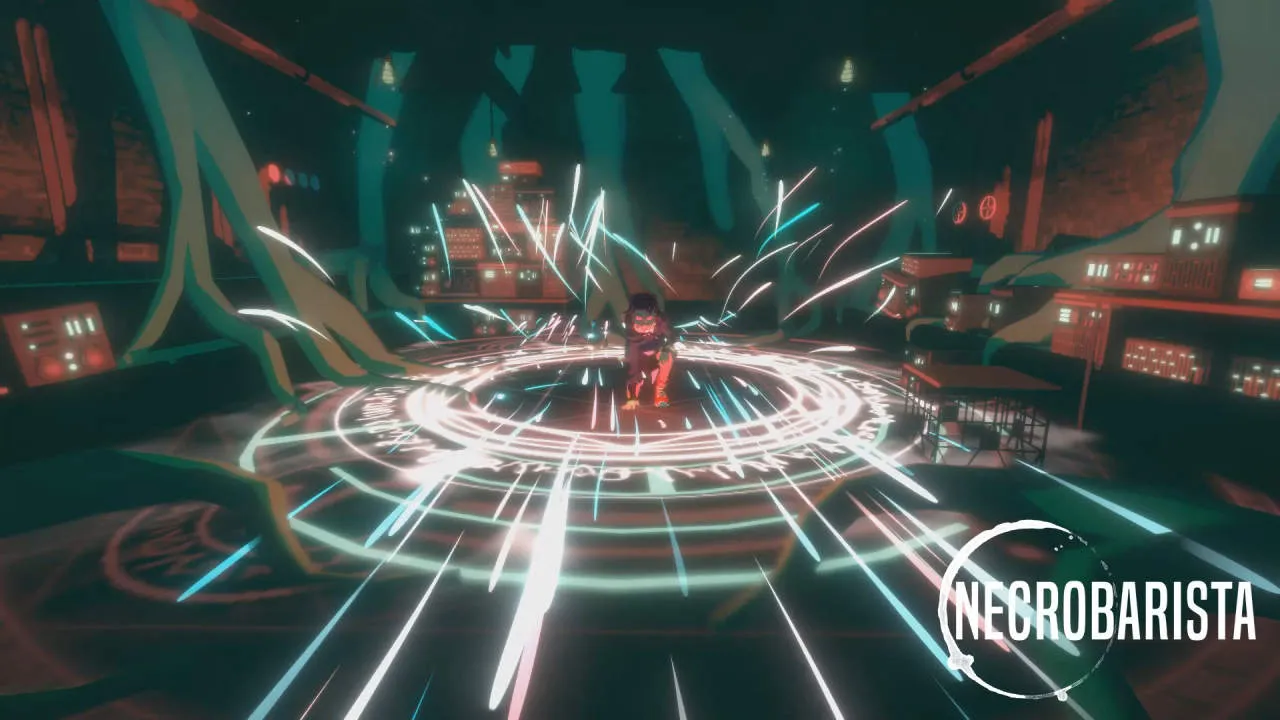 Necrobarista Gameplay Screenshot