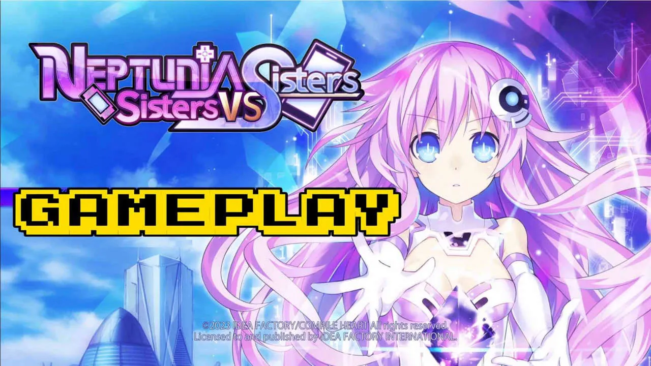 Neptunia: Sisters VS Sisters Gameplay Screenshot