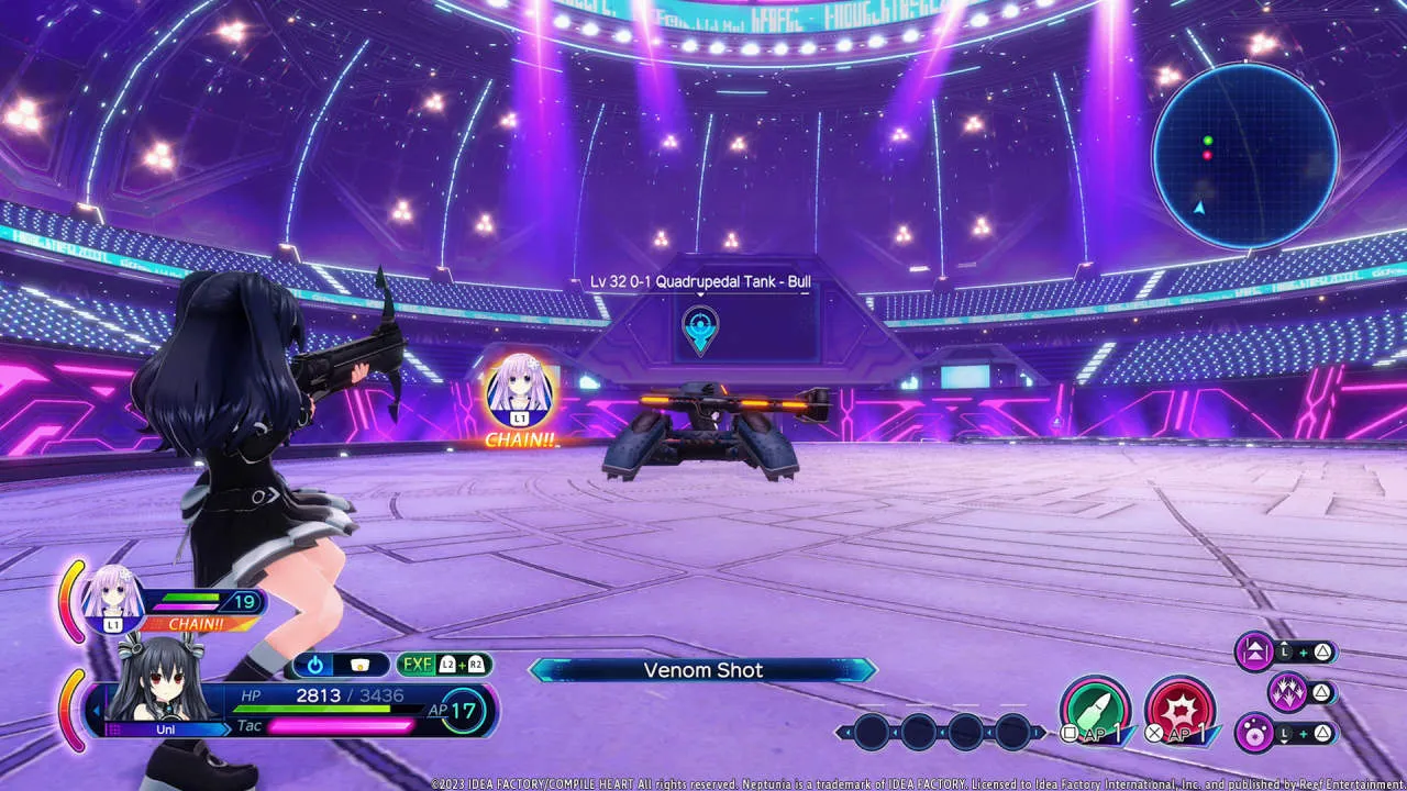 Neptunia: Sisters VS Sisters Gameplay Screenshot