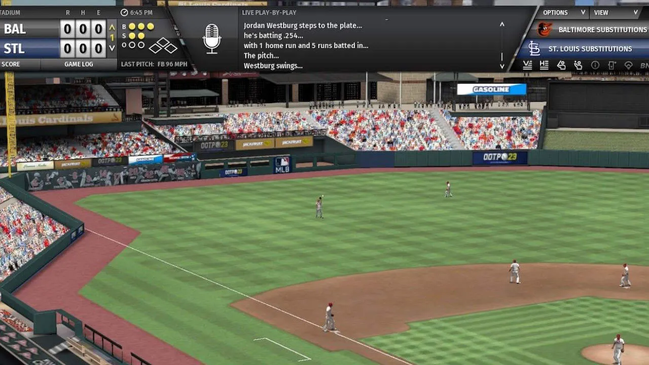 Out of the Park Baseball 23 Gameplay Screenshot