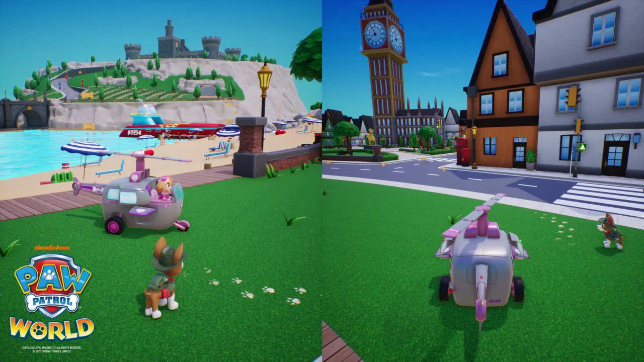 PAW Patrol World Gameplay Screenshot