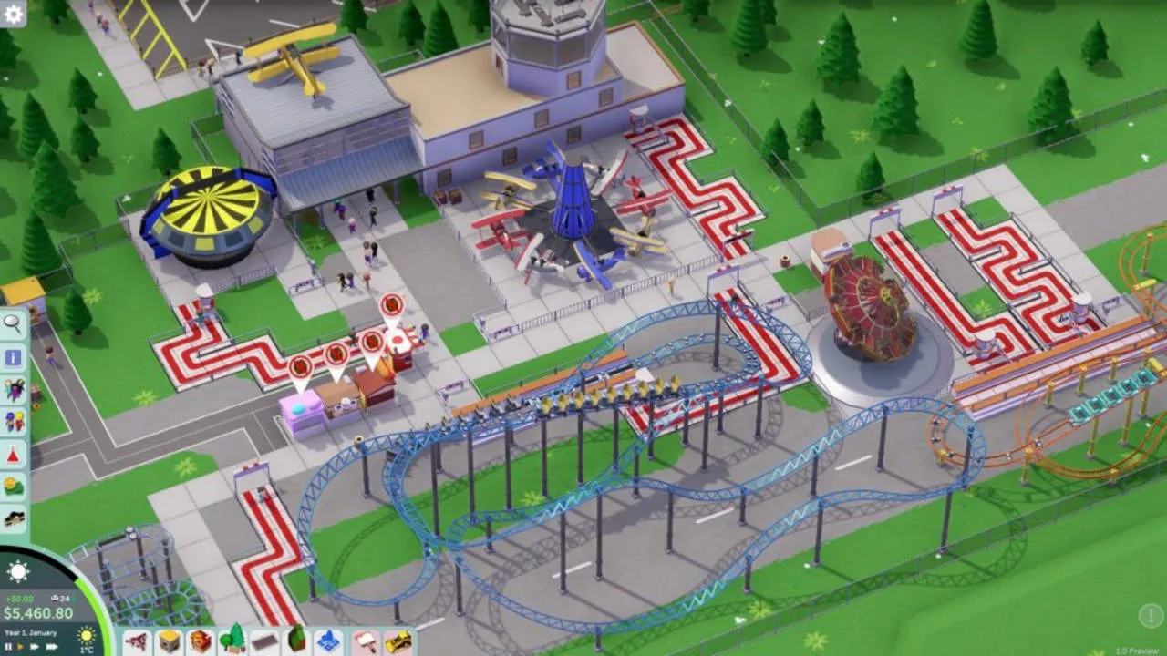 Parkitect Gameplay Screenshot