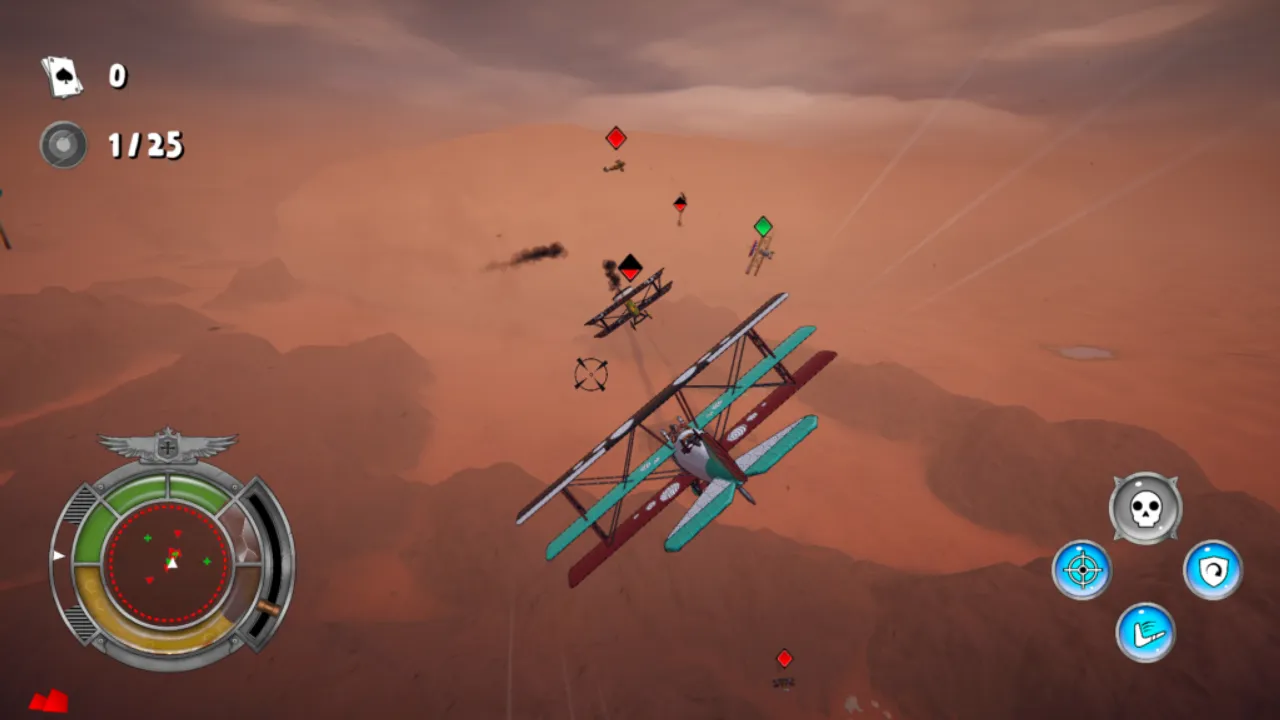 Red Wings: American Aces Gameplay Screenshot