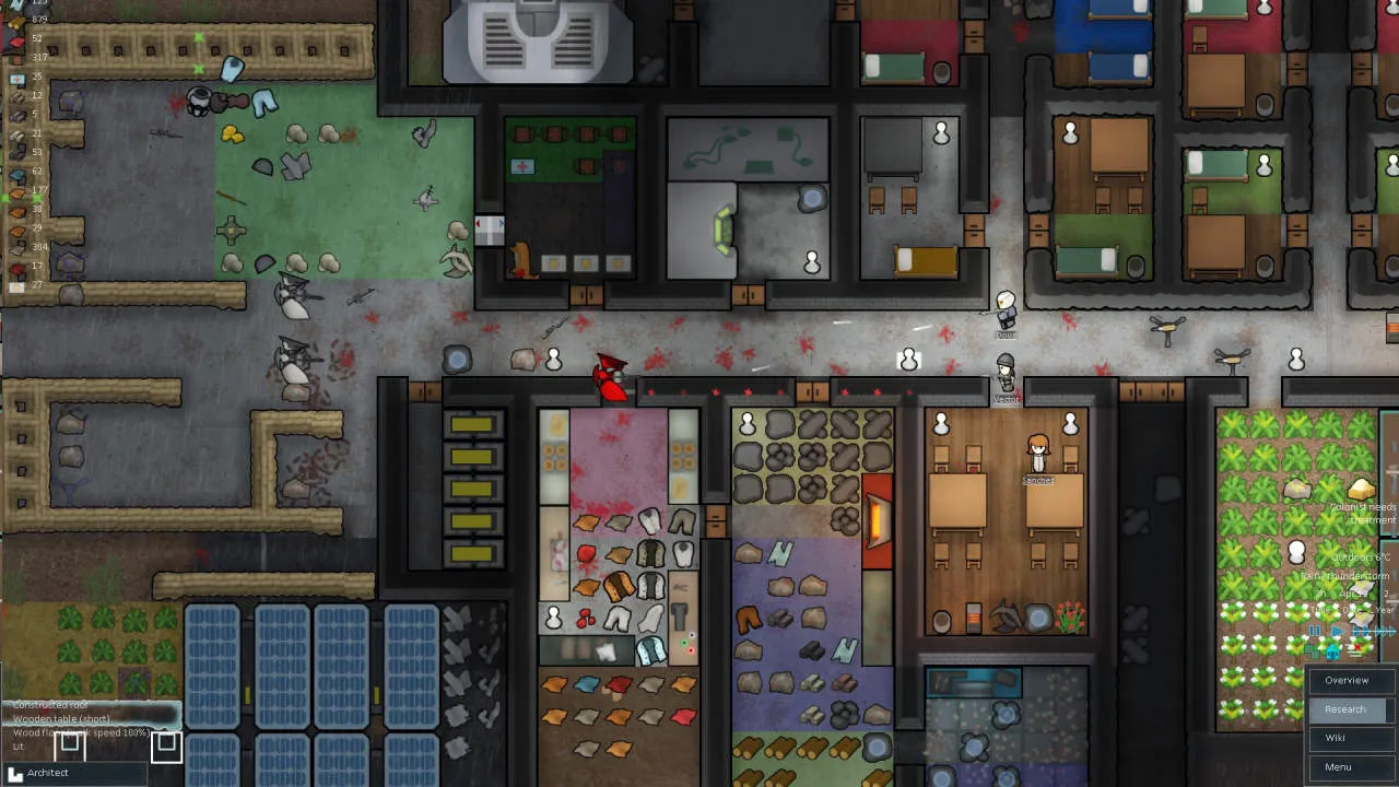 RimWorld Gameplay Screenshot