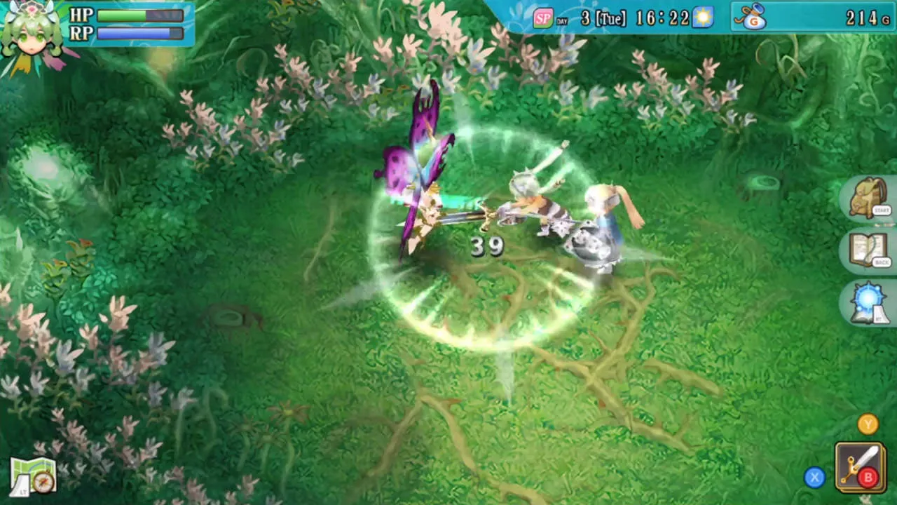 Rune Factory 4 Special Gameplay Screenshot