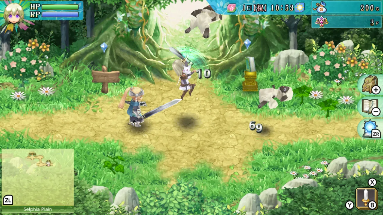 Rune Factory 4 Special Gameplay Screenshot