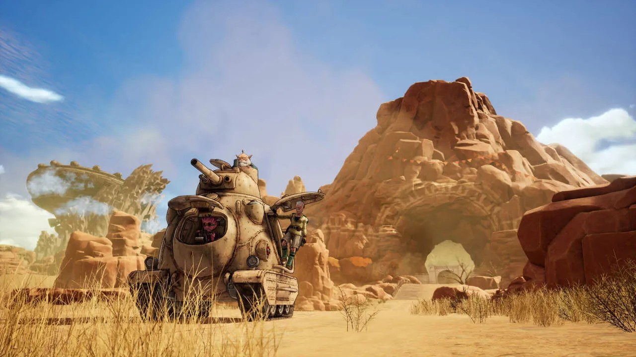 SAND LAND Gameplay Screenshot