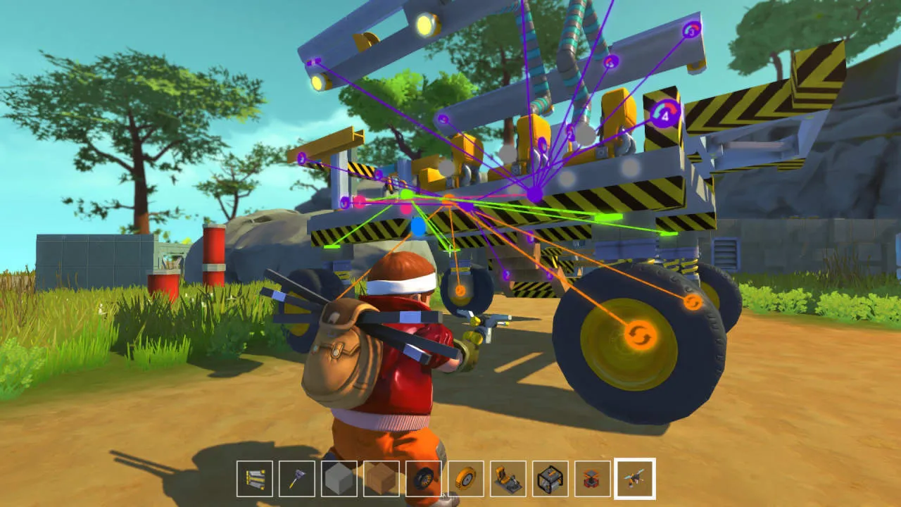 Scrap Mechanic Gameplay Screenshot