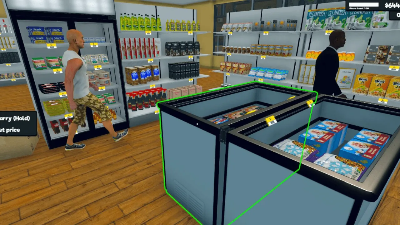 Shop Simulator: Supermarket Gameplay Screenshot