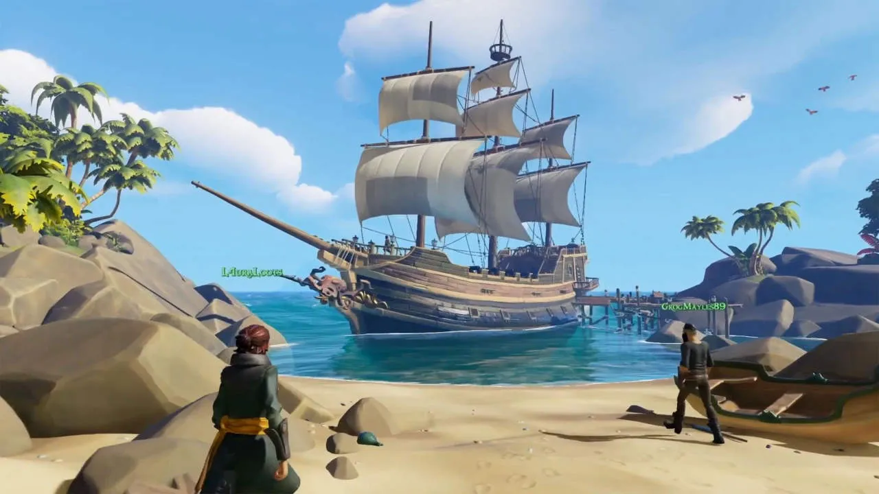 Sea of Thieves Gameplay Screenshot