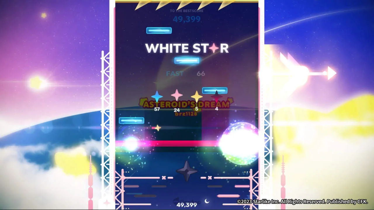 Sixtar Gate: STARTRAIL Gameplay Screenshot