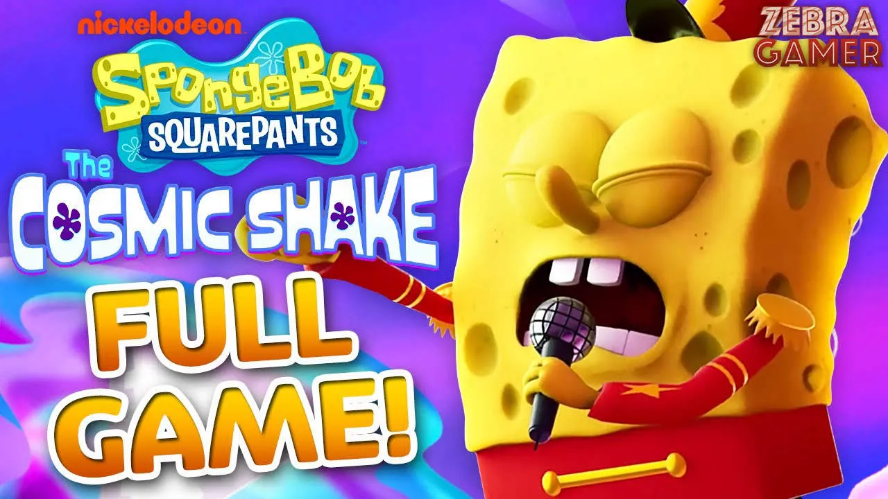 SpongeBob SquarePants: The Cosmic Shake Gameplay Screenshot