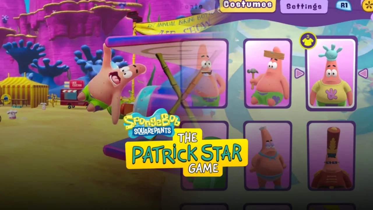 SpongeBob SquarePants: The Patrick Star Game Gameplay Screenshot