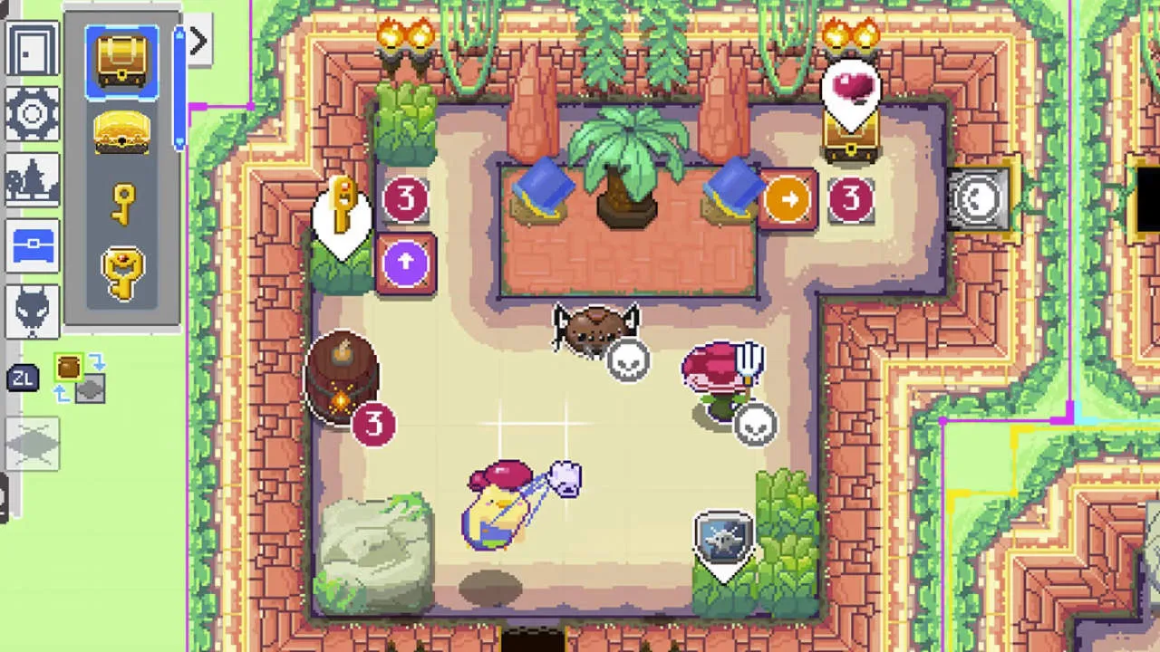 Super Dungeon Maker Gameplay Screenshot