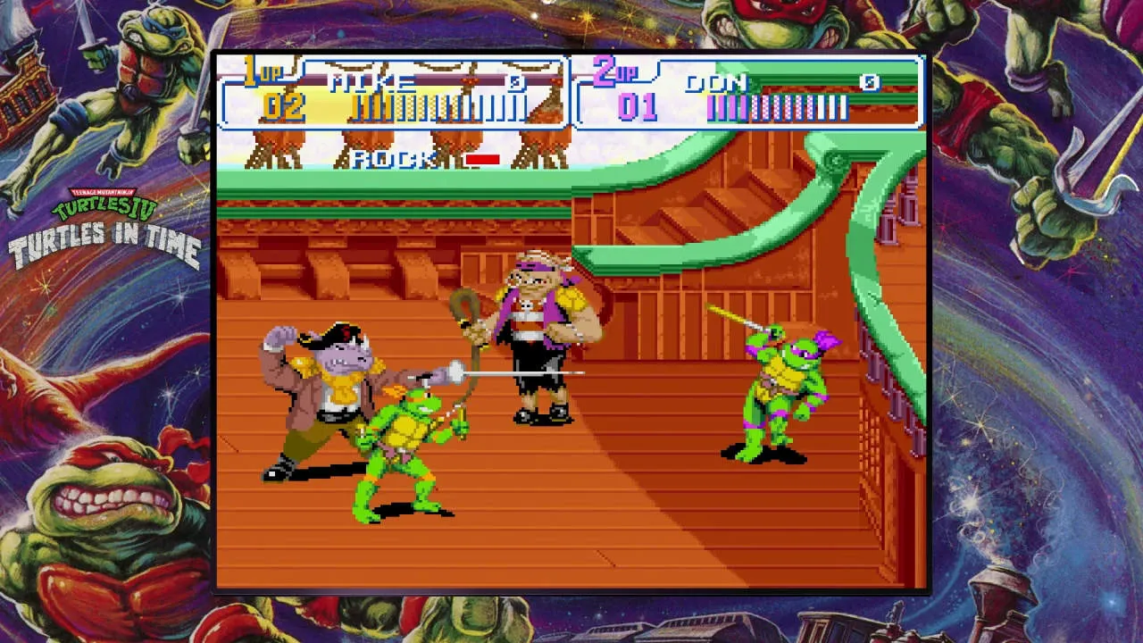 Teenage Mutant Ninja Turtles: The Cowabunga Collection Gameplay Screenshot