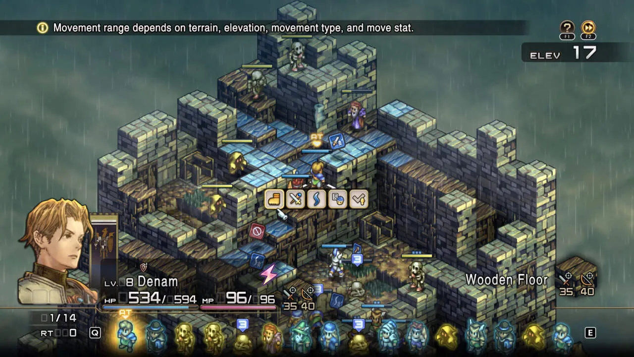 Tactics Ogre: Reborn Gameplay Screenshot