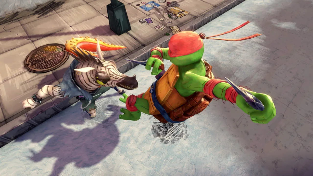 Teenage Mutant Ninja Turtles: Mutants Unleashed Gameplay Screenshot